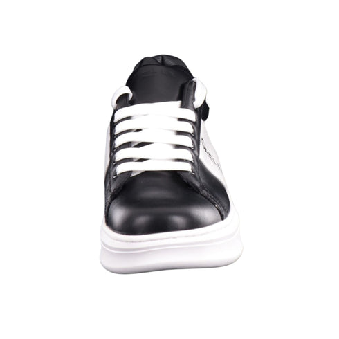 Sneakers Uomo in ecopelle Nero Gaelle- Francavilla Moda